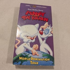 Pinky and the Brain VHS Tape
